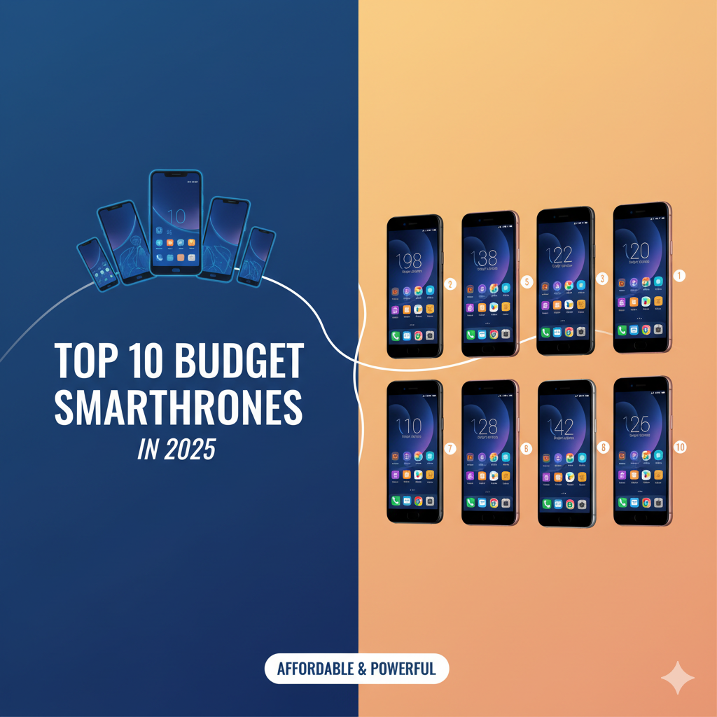 Top 10 Budget Smartphones in 2025